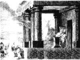 An angel speaks to Zechariah in the Temple